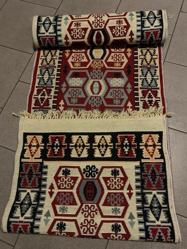 Passatoia Runner Cotone Nuova KILIM