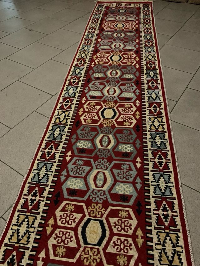 Passatoia Runner Cotone Nuova KILIM