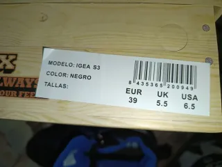 Botas de trabajo T39