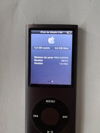 iPod Nano 4ta Gen Marrón