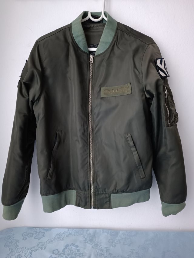 Chaqueta motorista con protecciones