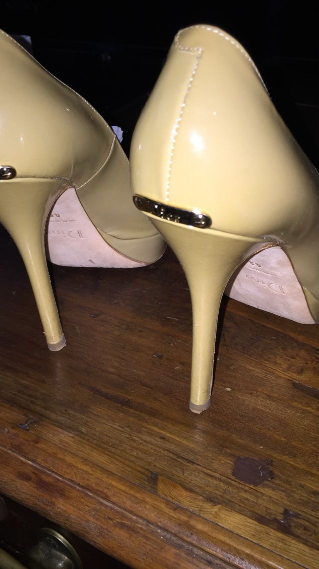 Décolleté Dior tacco 12 vernice