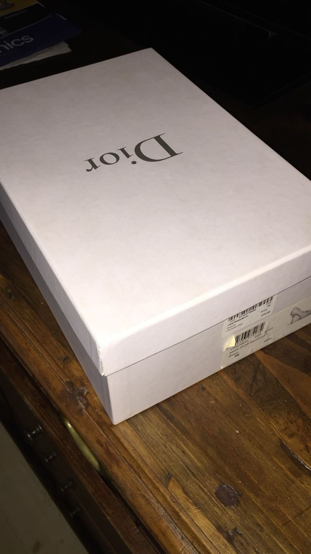 Décolleté Dior tacco 12 vernice