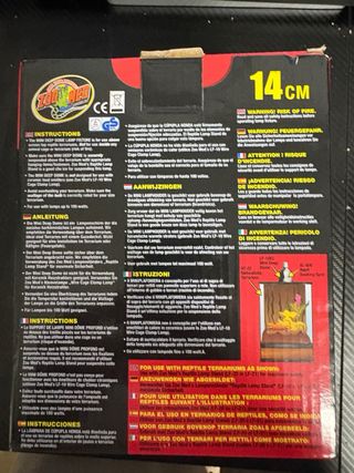 Zoo Med Mini Deep Dome Lámpara Terrario