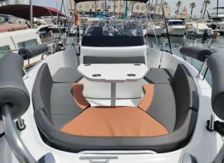 Lancha a motor con motor Honda