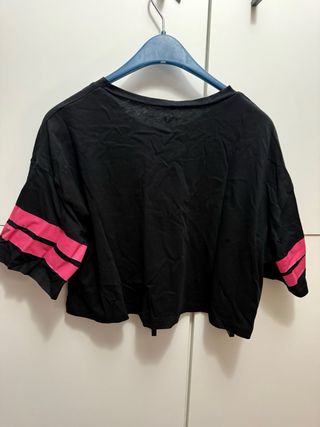 Maglia Playboy Nera e Rosa