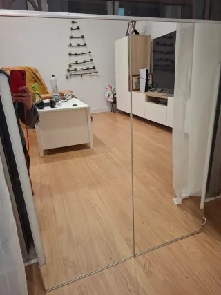 Armario espejo 2 puertas 80x17x75