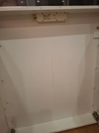 Armario espejo 2 puertas 80x17x75