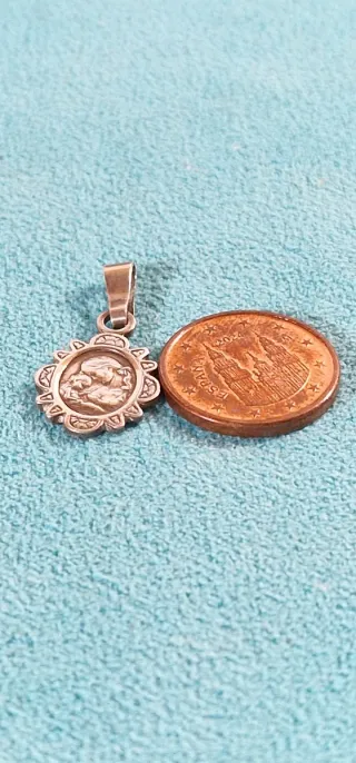 Medalla Antigua Plata 925