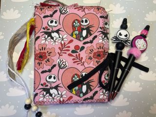 Libreta Pesadilla antes de Navidad + 2 bolis