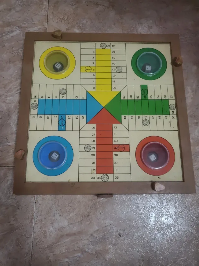 Parchís Automático Poliester Años 80