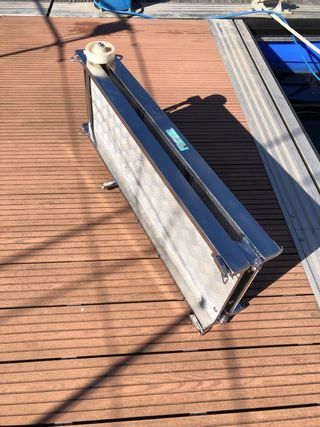 Pasarela barco Inox plegable 1.93m