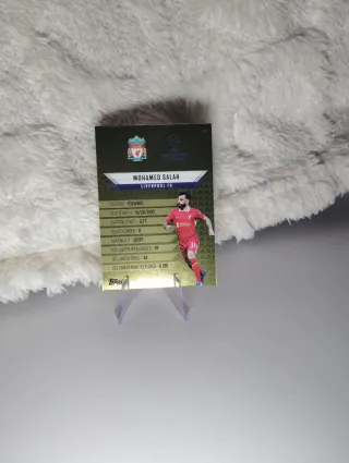 Tarjeta Mohamed Salah Gold Edge Edition