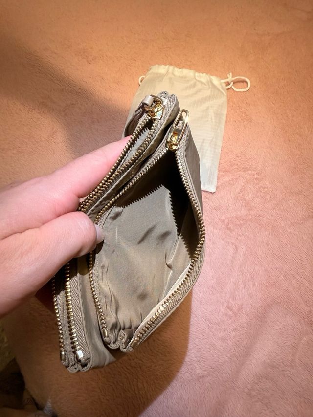 Bolso Bimba y Lola Marrón y Dorado