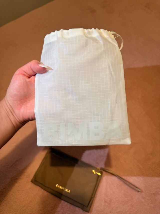 Bolso Bimba y Lola Marrón y Dorado