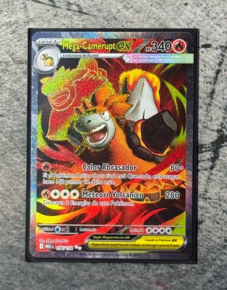 Mega Camerupt EX Megaevolucion Carta Pokemon