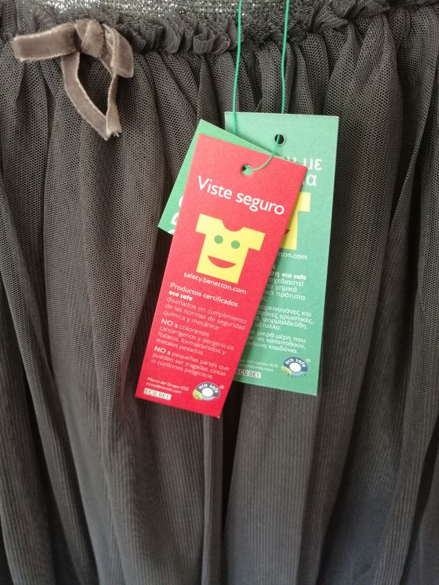 Falda tul Benetton 11-12 años