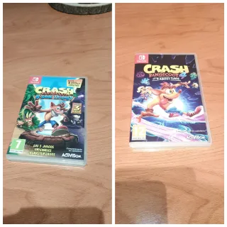 Crash Bandicoot N. Sane Trilogy y 4 Switch