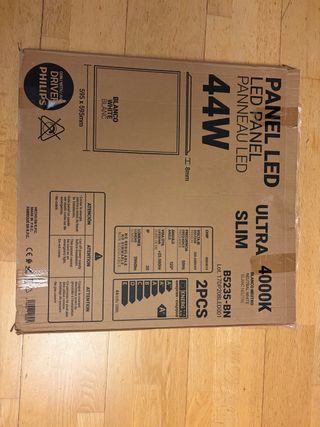 Panel LED 60x60cm 44W 4000K Ultra Slim