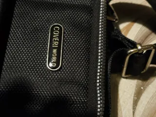 Borsa a tracolla Coveri World nera