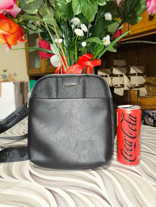 Borsa a tracolla Coveri World nera