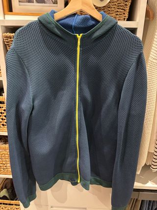 Chaqueta Hoko azul con cremallera