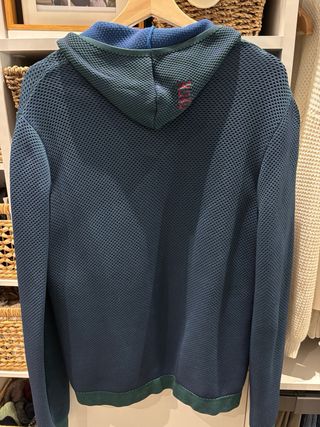 Chaqueta Hoko azul con cremallera