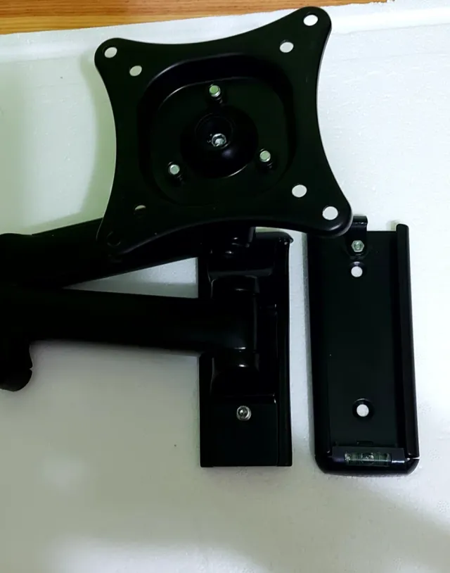 Soporte de pared para TV negro