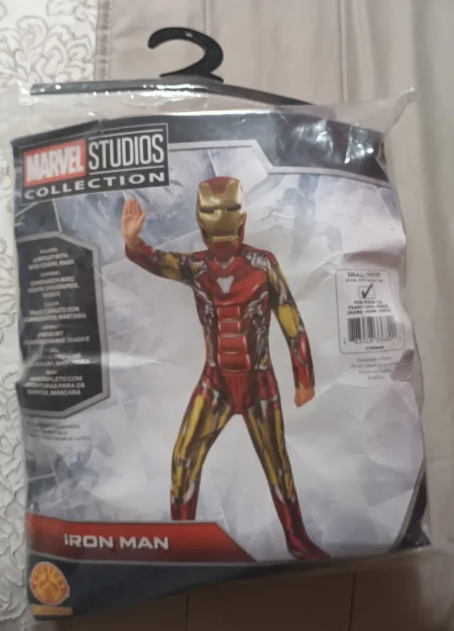 Disfraz Iron Man Marvel Studios Talla 3-4 años