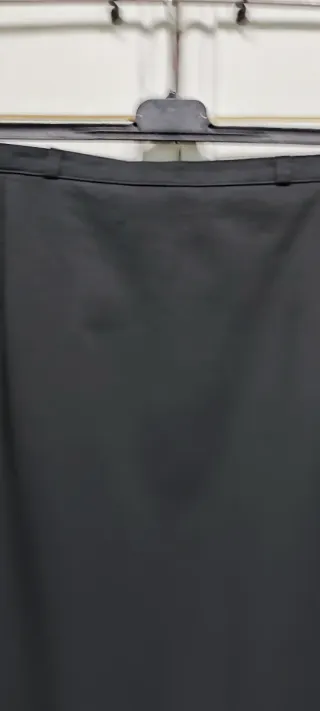 Gonna midi nera donna taglia 48