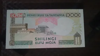 Billete Tanzania 1000