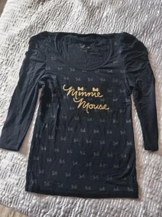 Camiseta Disney Minnie Mouse Negra