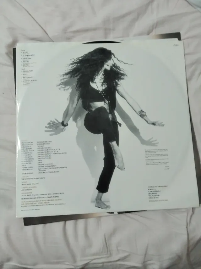 Vinilo Rosario flores .De Ley