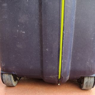 Maleta Grande Viaje Azul Marino Ultradurable