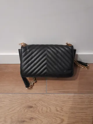 Bolso Negro Dorado