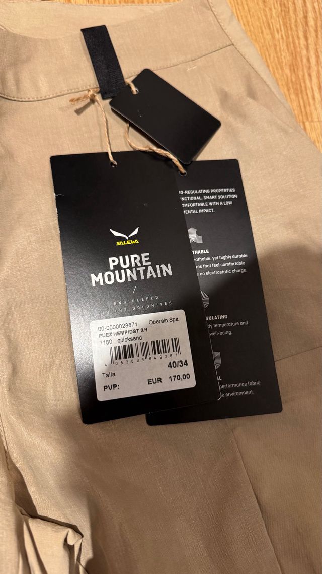 Pantalón Salewa Talla 40