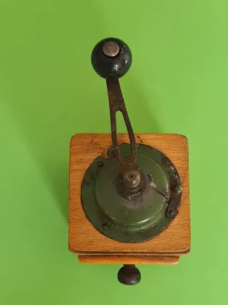 Molinillo Café GRULET Madera Cajón Vintage