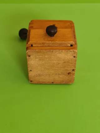 Molinillo Café GRULET Madera Cajón Vintage