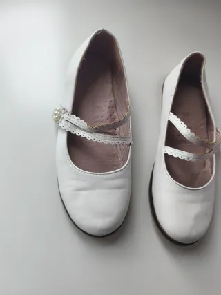 Zapatos de comunión blancos