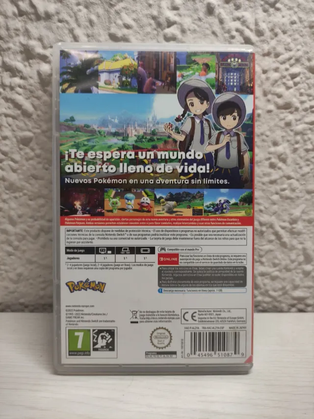 Gioco Nintendo Switch Pokémon Púrpura RPG