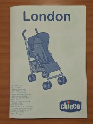 Silla de paseo Chicco London roja