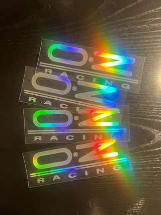 Pegatinas OZ Racing Holográficas