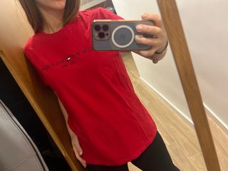 Camiseta Tommy Hilfiger Roja talla M