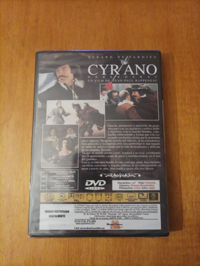DVD Cyrano de Bergerac (Jean-Paul Rappeneau)