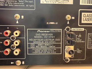 Home Cinema Pioneer XV-HTD1 Dolby 5.1