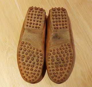 Mocassini donna pelle marrone tg 40