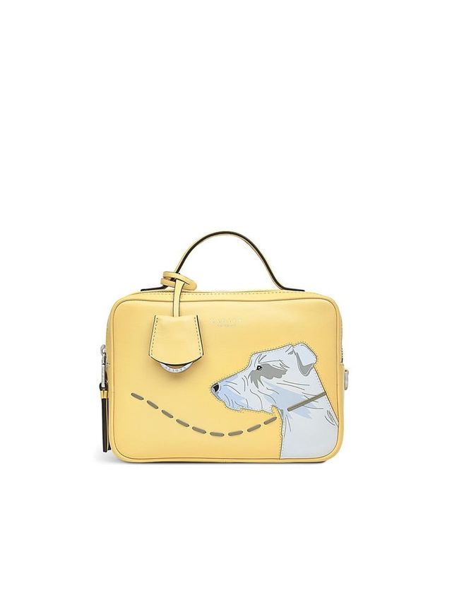 Bolso Radley London Perro Gris y Amarillo