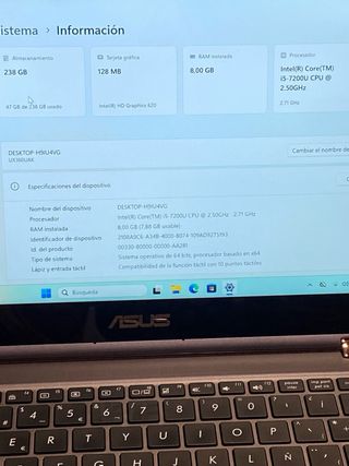 Asus ZenBook Flip UX360U i5 7200 8GB RAM 240GB SSD
