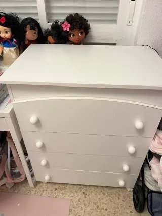 Cómoda cambiador bañera Micuna