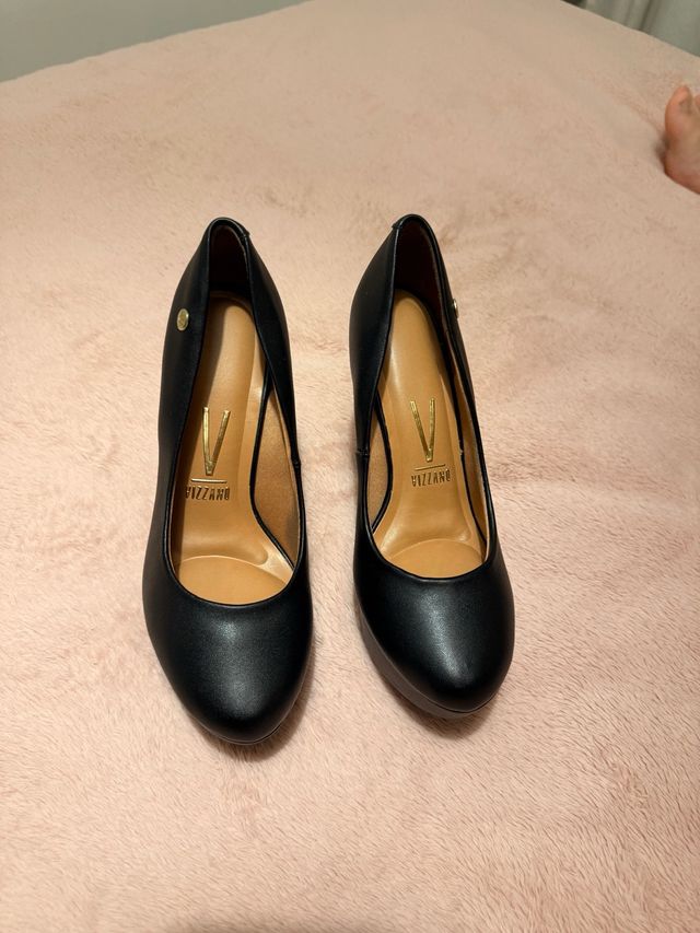 Tacones Vizzano Negros Talla 38
